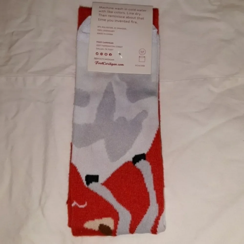 Foot Cardigan/Old Spice Socks for Manly Man Feet‎